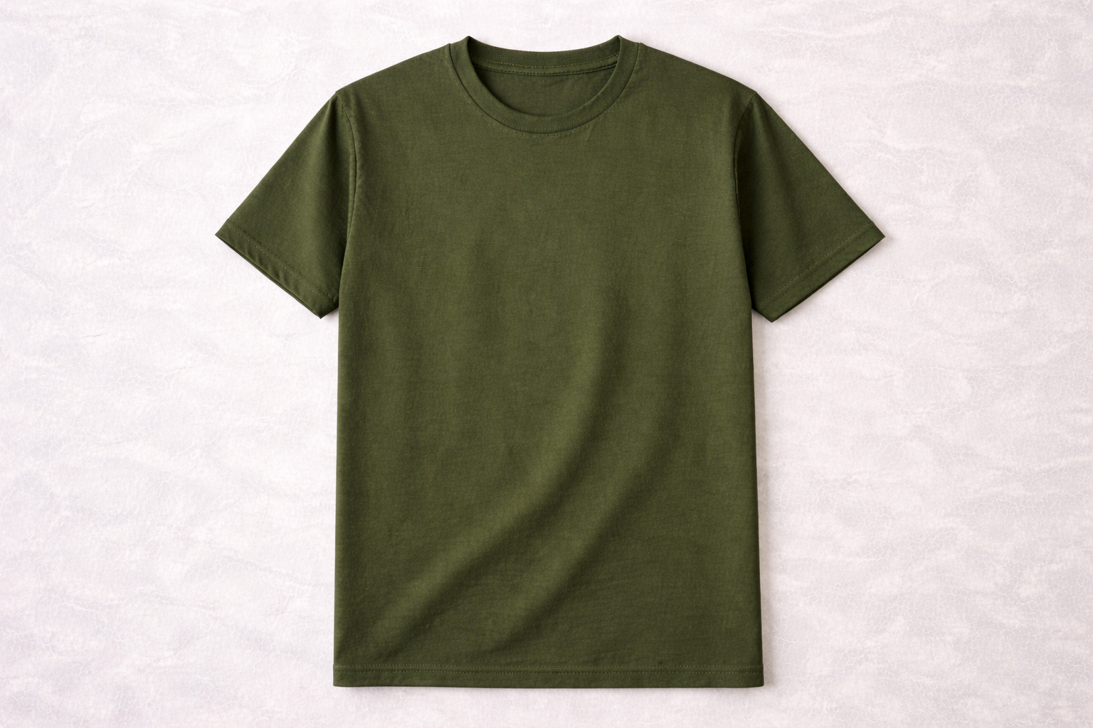 UTKU - Camiseta Manga Corta Verde Militar
